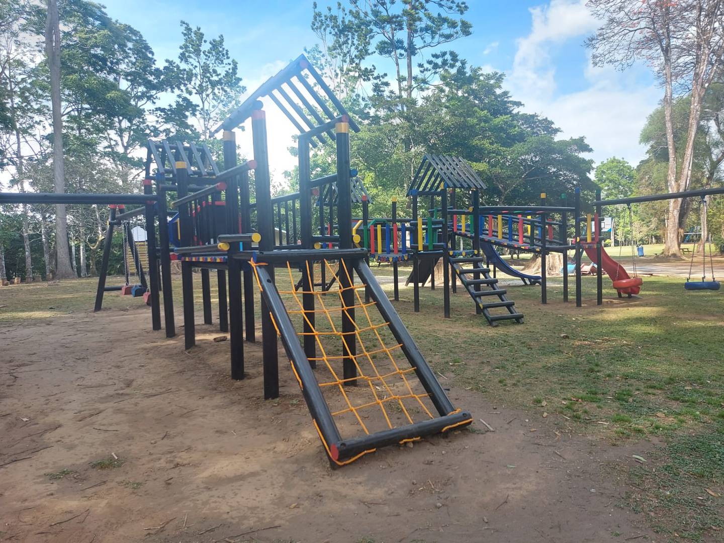 Los niños y niñas pueden disfrutar de distintas áreas para jugar en el Parque del Este (Foto: Municipalidad de Montes de Oca)