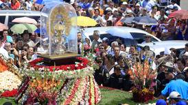 Más de 50.000 yerberas, rosas, claveles y lirios se usaron en carroza para la Negrita