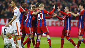Bayern de Múnich humilla a Shakhtar Donetsk y se inscribe en cuartos de Champions League