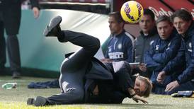 Francesco Totti y Roberto Mancini, protagonistas de lo más curioso en jornada italiana