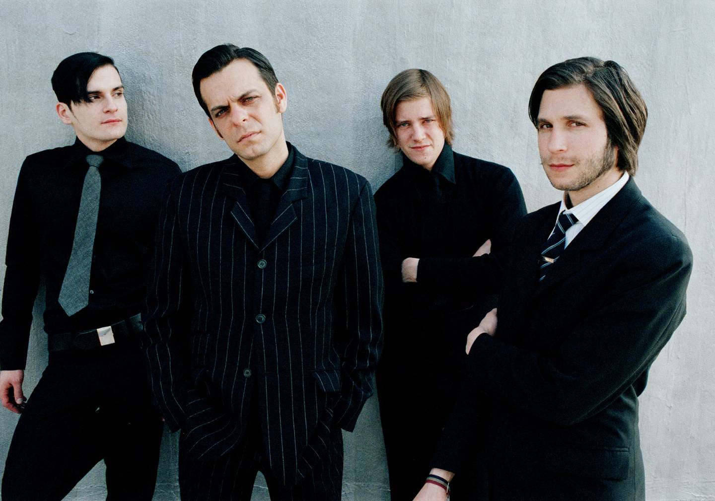 Paul Banks, Daniel Kessler, Carlos Dengler y Sam Fogarino integran Interpol, una banda de referencia del rock desde hace veinte años. Foto: Matador Records