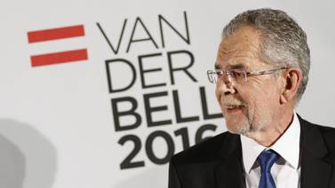 Progresista Van der Bellen gana las elecciones en Austria