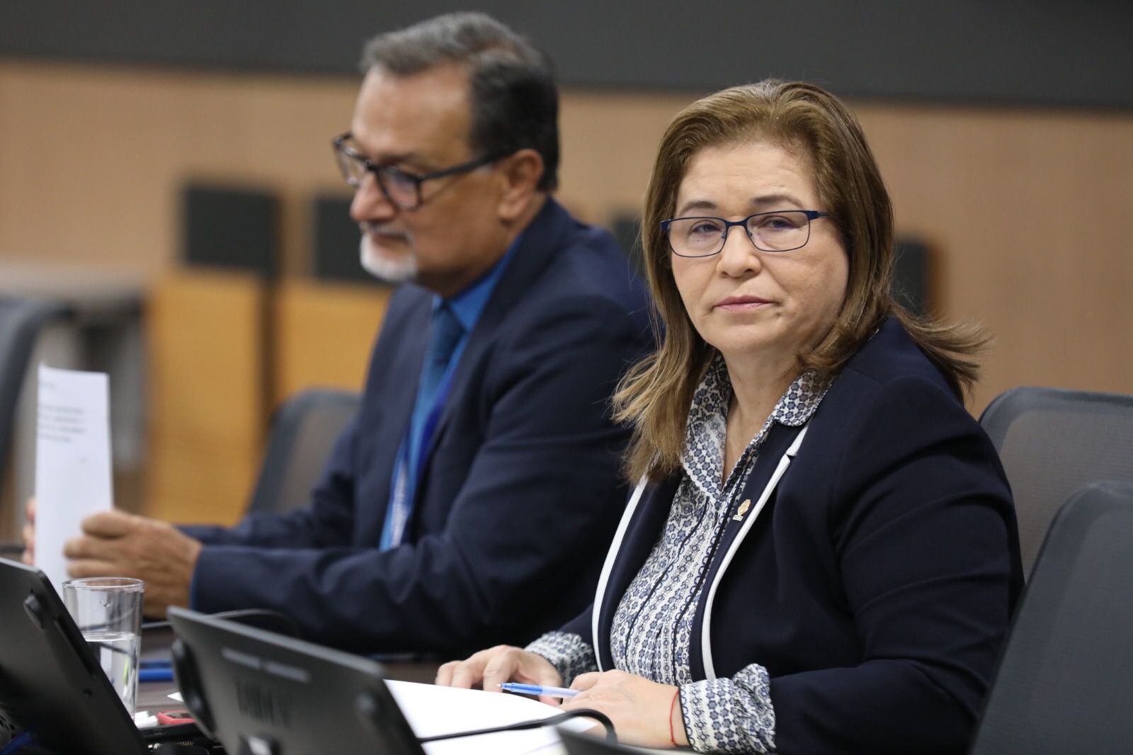 La diputada de gobierno, Ada Acuña, es crítica de la labor de Nayuribe Guadamuz. Foto: 