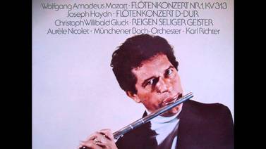 Aurèle Nicolet, uno de los principales flautistas del siglo XX, falleció a los 90 años
