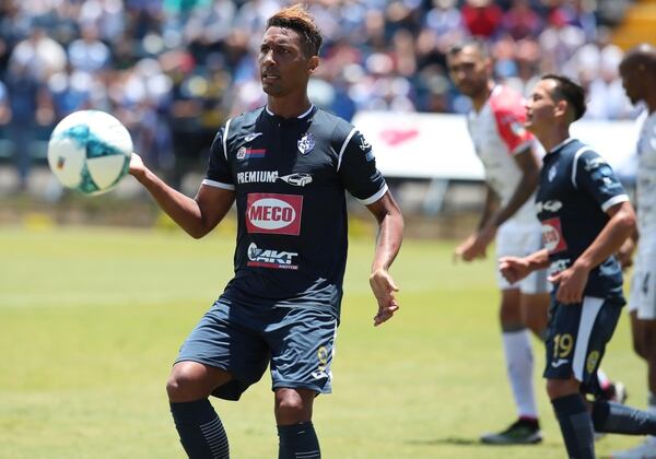 El cubano Marcel Hernández debutó con gol con Cartaginés, en el juego ante San Carlos. El delantero fue titular y disputó 75 minutos en el empate 1 a 1, por la fecha cinco del Torneo de Apertura 2018. Fotografia: Graciela Solís.