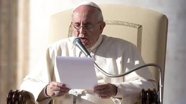 El Papa invita a los fieles a vivir una Navidad  'libre de toda mundanidad'