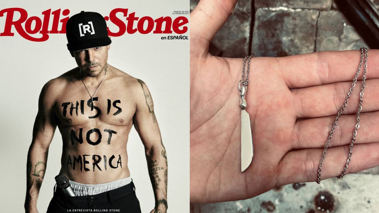 Residente utilizó la joyería tica en su portada para la revista de Rolling Stones en marzo del 2022.