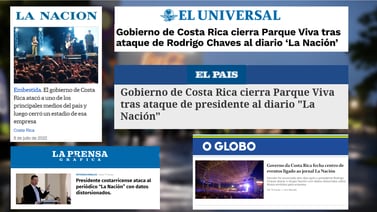 Cierre de Parque Viva por parte del Gobierno llegó a las páginas de los principales medios latinoamericanos