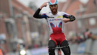 Positivo del ciclista Luca Paolini con cocaína fue 'social' y no para mejorar rendimiento, según la UCI
