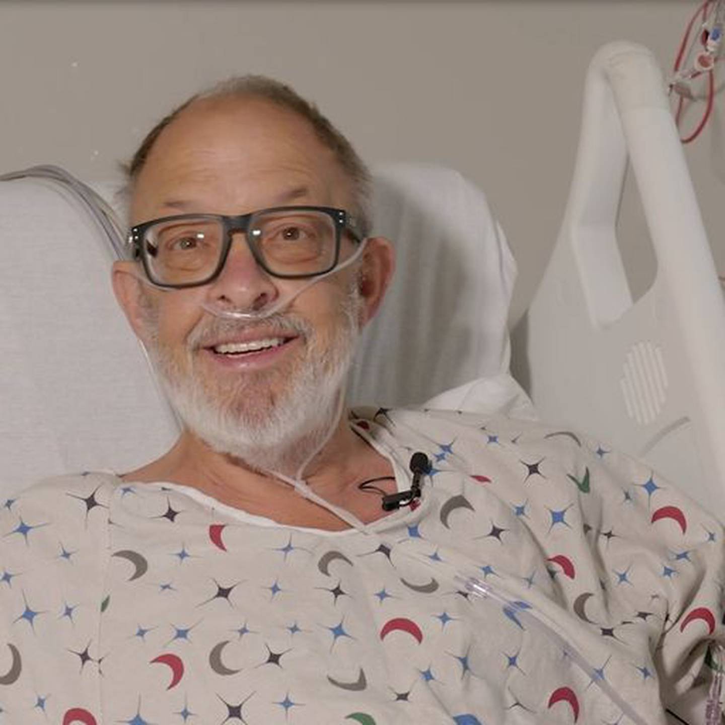 Lawrence Faucette, de 58 años, recibió el segundo trasplante de corazón de cerdo genéticamente modificado.

Fotografía: Centro Médico de la Universidad de Maryland