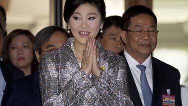 Ex primera ministra de Tailandia imputada  por negligencia