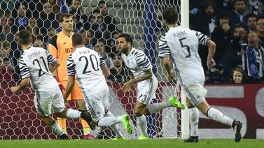 La Juventus derrotó al Porto y tiene medio boleto a los cuartos de final