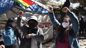Protestas en Bolivia contra condena a expresidenta Jeanine Áñez