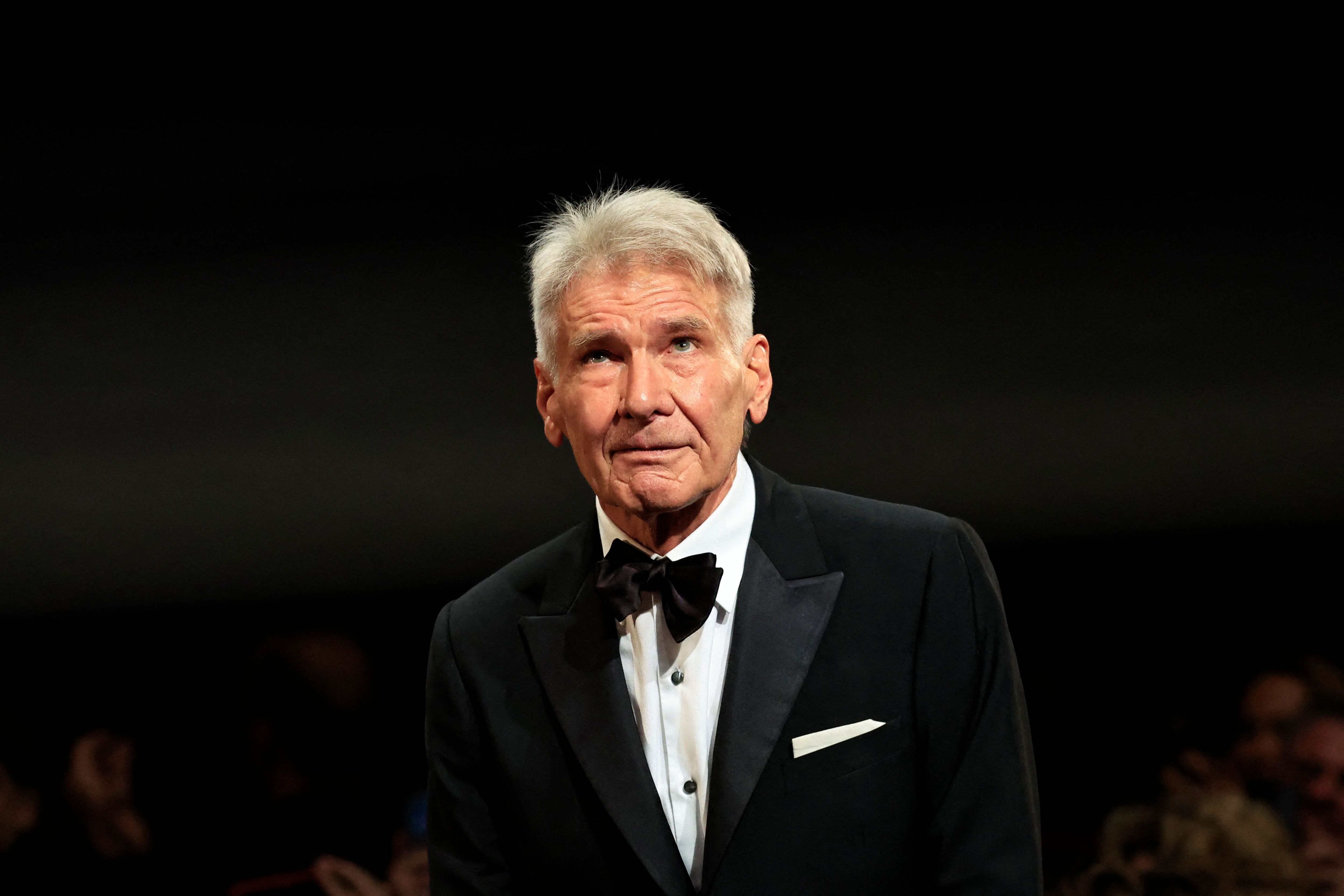 Harrison Ford aceptó y agradeció el homenaje que le hicieron durante el Festival de Cannes. 