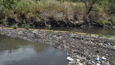 ¿Sabe cuántos residuos plásticos recolectó la barda instalada en el río Virilla? 