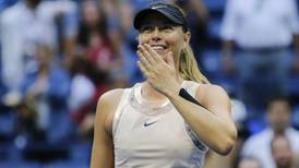 El regreso de María Sharapova al US Open sigue bajo la sombra del dopaje