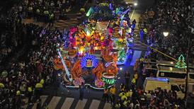Tránsito pide precaución por tarimas para el Festival de la Luz