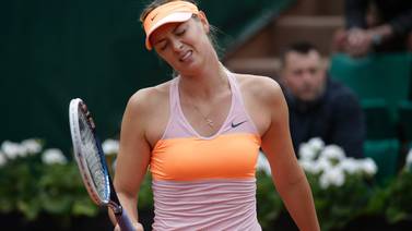 Roland Garros rechaza invitar a María Sharapova al torneo 2017