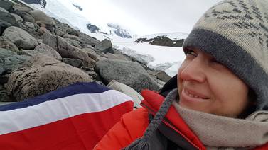 Mónica Araya, la tica que conquistó la Antártida