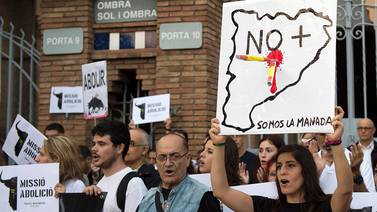 Justicia de España anula prohibición de las corridas de toros en Cataluña