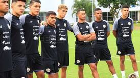 Jóvenes buscan un campo en lista definitiva para juegos eliminatorios de la Selección de Costa Rica