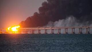 Puente de Crimea: Ucrania sugiere que Rusia está implicada en la explosión 