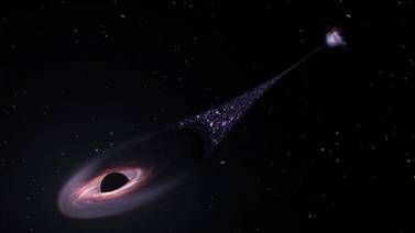 Agujero negro en el centro de la galaxia experimentó potente estallido de actividad 