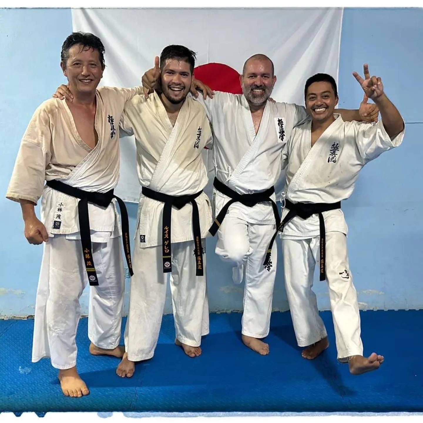 La Academia de Karate de Contacto Kiokushin Ryu busca patrocinios para ir al mundial de su rama. Fotografía: Cortesía