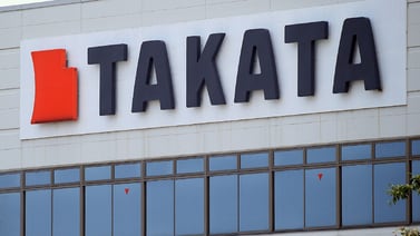 ¿Cómo pasó Takata de líder mundial de 'airbags' a la bancarrota?