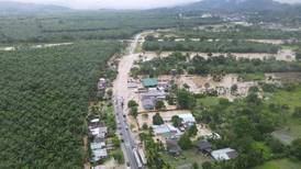 Julia deja centenares de evacuados por inundaciones en 362 sitios y daños en al menos 16 carreteras