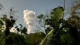 Volcán Rincón de la Vieja hace dos erupciones la noche de este lunes