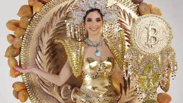 Diseñador del traje inspirado en bitcóin de Miss El Salvador responde a las críticas