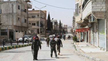 Régimen  de Siria se anota victoria  al conquistar  ciudad 