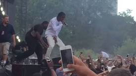 El rapero Travis Scott fue arrestado durante un concierto en Lollapalooza