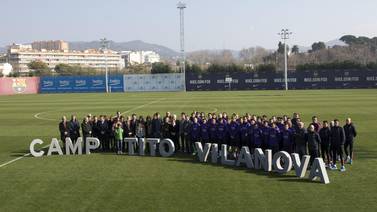 Barcelona nombra 'Tito Vilanova' a su campo de entrenamiento