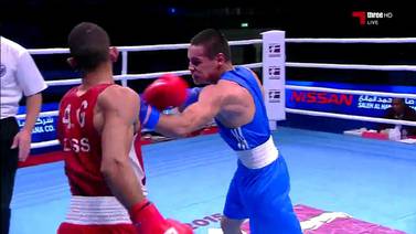 David Jiménez pierde combate ante Mohammed Flissi en Mundial de Boxeo Aficionado 