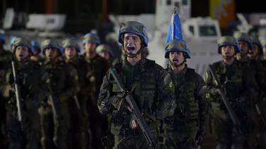 Brasil retira sus cascos azules de Haití luego de 13 años de misión