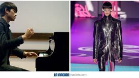 Pianista tico modeló para exclusiva pasarela de Dolce & Gabbana en Milán