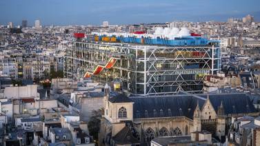 El Centro Pompidou de París cerrará de 2025 a 2030 por obras de renovación