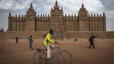 El edificio de barro más grande del mundo es una mezquita en Mali