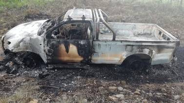 Ganadero asesinado en Caldera portaba suma cuantiosa de dinero; homicidas solo se llevaron su carro y luego lo quemaron