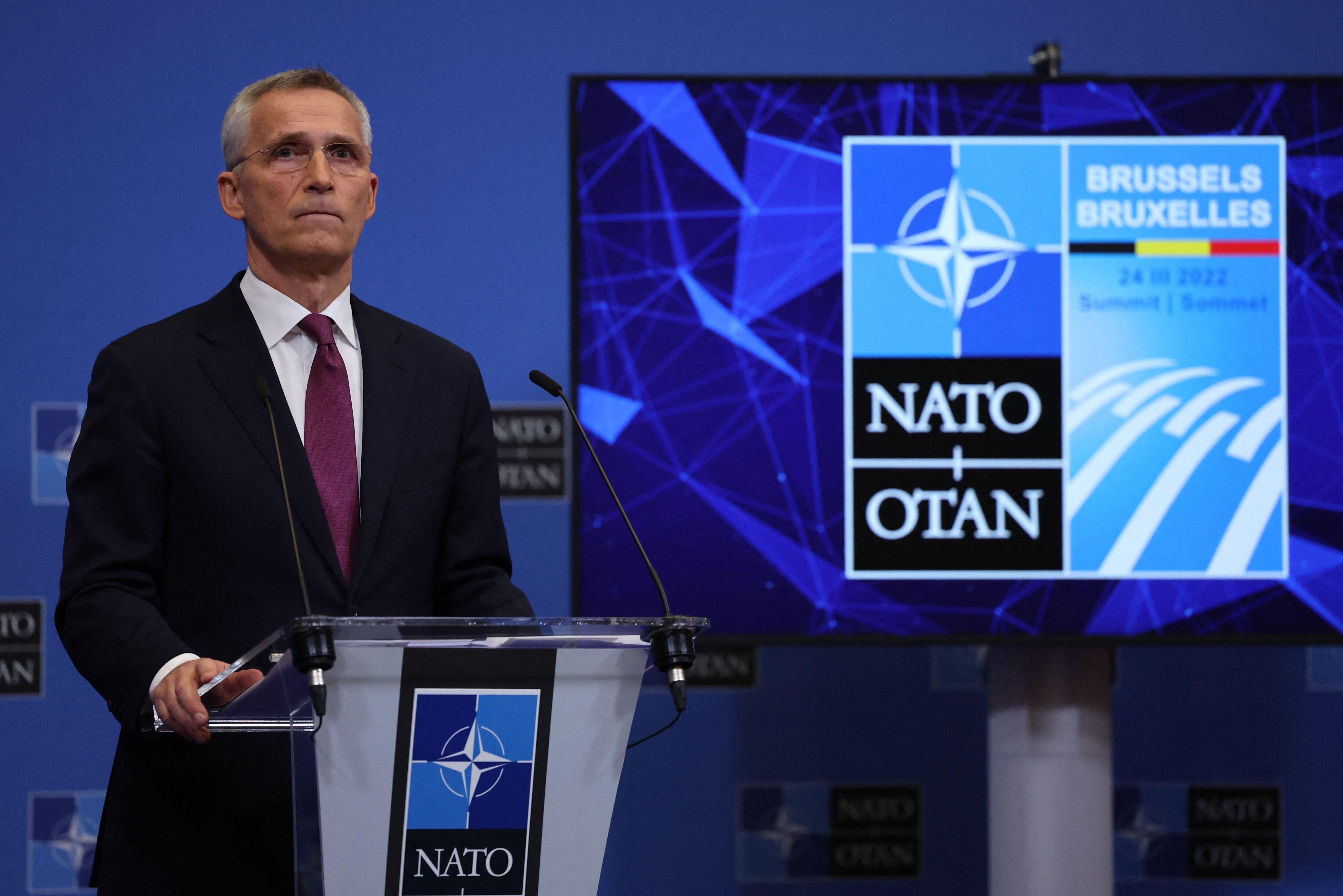 Jens Stoltenberg aseguró que “los aliados de la OTAN rechazan la acusación de Rusia