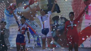 Ciclista tica María José Vargas gana oro en Panamericano de contrarreloj