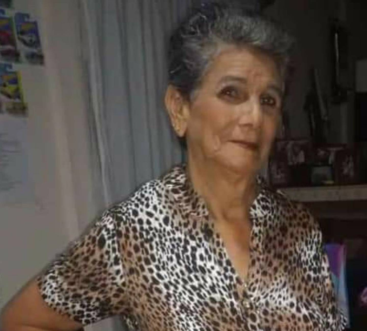 Mireya Rojas Vargas, de 76 años, murió atropellada en Las Juntas de Pacuar, de Pérez Zeledón. Foto Mario Cordero.