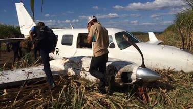 Avioneta de Costa Rica  se estrella con cocaína en Nicaragua 