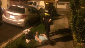 Tiroteos en San José dejan un herido grave y dos detenidos