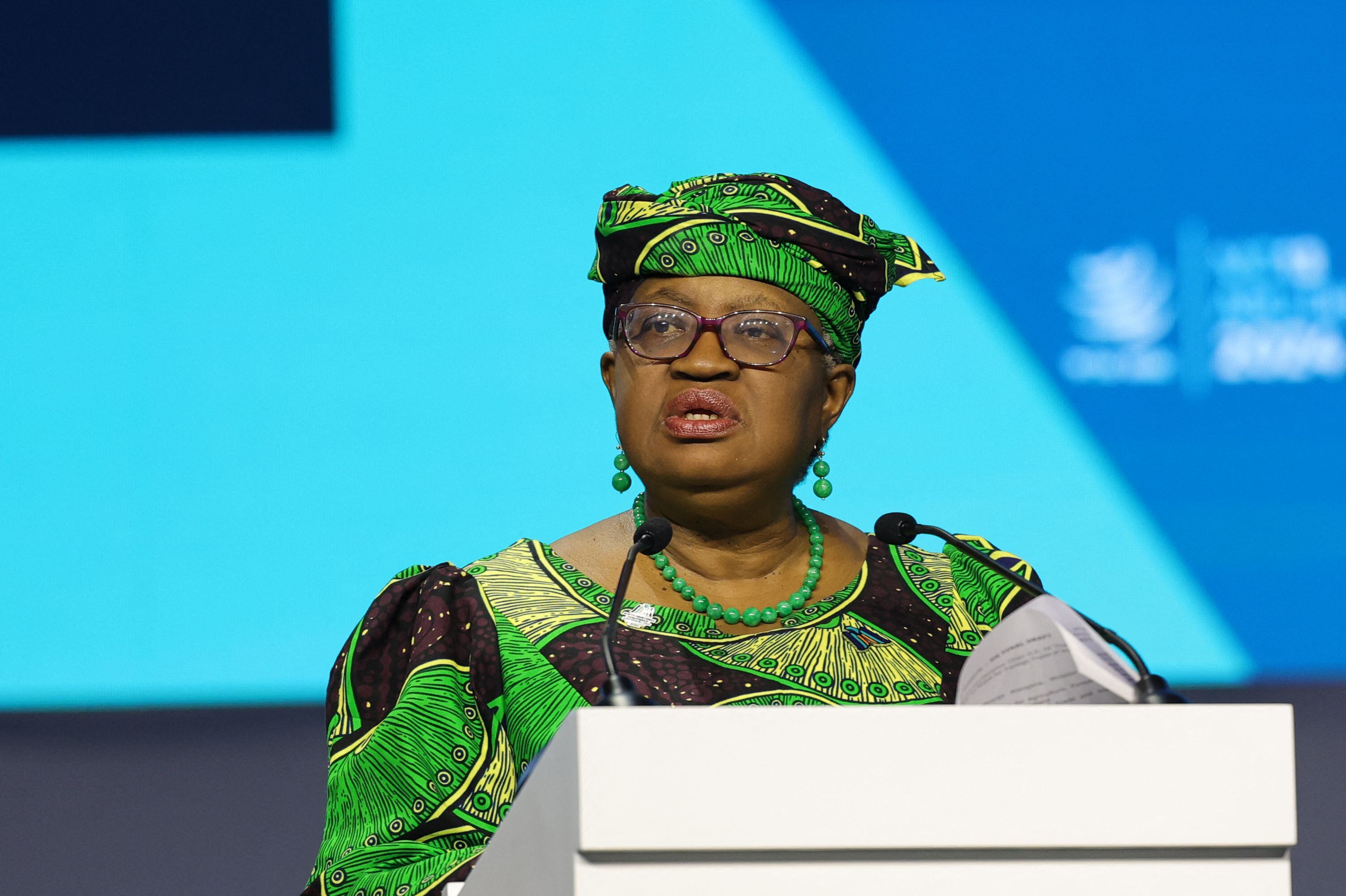 La Directora General de la Organización Mundial del Comercio (OMC), Ngozi Okonjo-Iweala, instó a alcanzar acuerdos en un contexto de tensiones geopolíticas entre distintos países miembros.