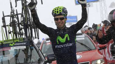 Giovanni  Visconti gana etapa 17 del Giro