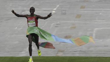 El keniano Eilud Kipchoge, rey del maratón en Río 