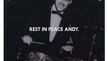 Andy White, 'el quinto Beatle', murió a los 85 años